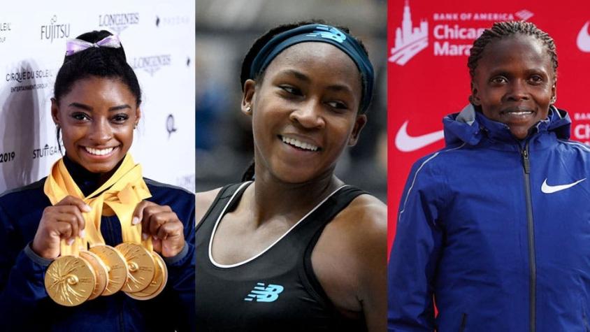 Biles, Gauff y Kosgei: 3 récords deportivos protagonizados por mujeres en un fin de semana estelar