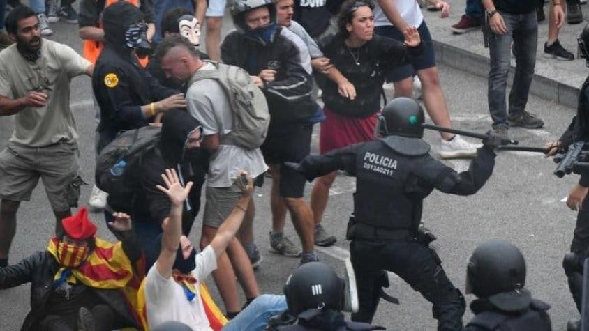 [FOTOS] Independencia de Cataluña: las protestas en Barcelona