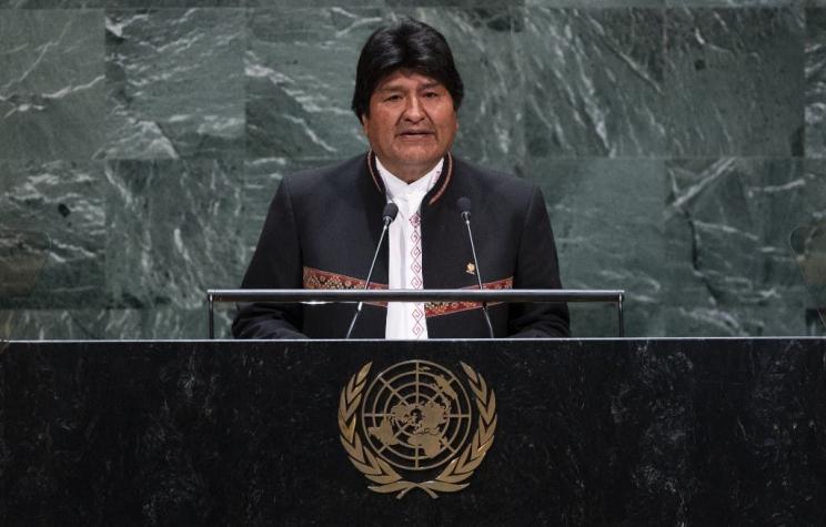 Evo Morales dice que opositores fraguan golpe de Estado si gana elecciones bolivianas