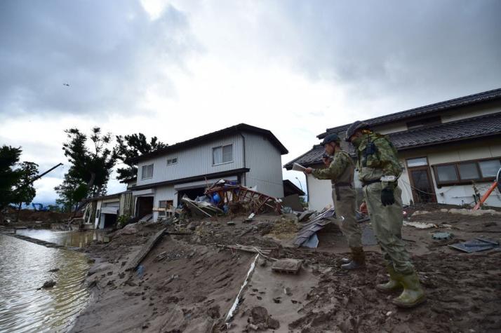 Al menos 67 muertos por tifón Hagibis en Japón donde se prevén más lluvias