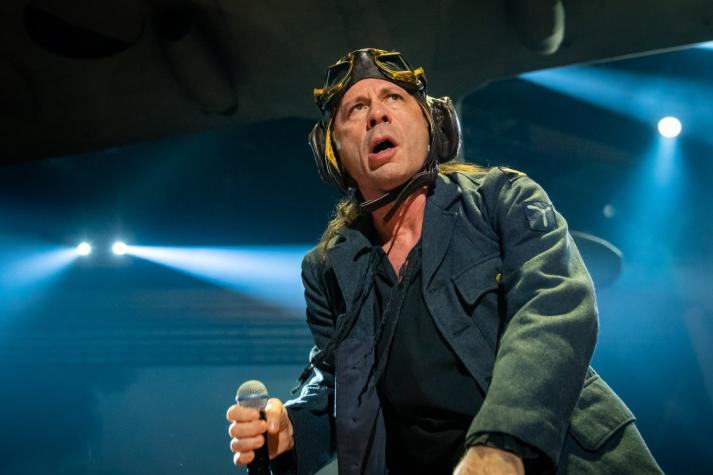 [FOTOS] Iron Maiden en Chile: la banda remece el Movistar Arena en un "íntimo" concierto
