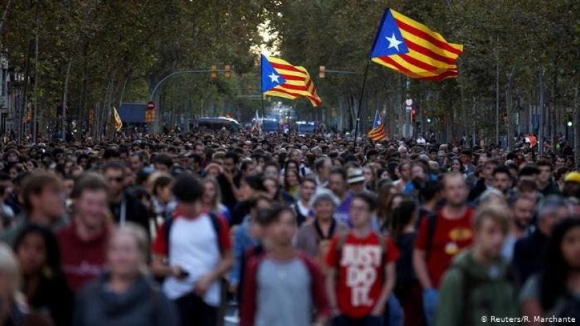 Cataluña: dos heridos graves en protestas contra sentencias por el "procés"