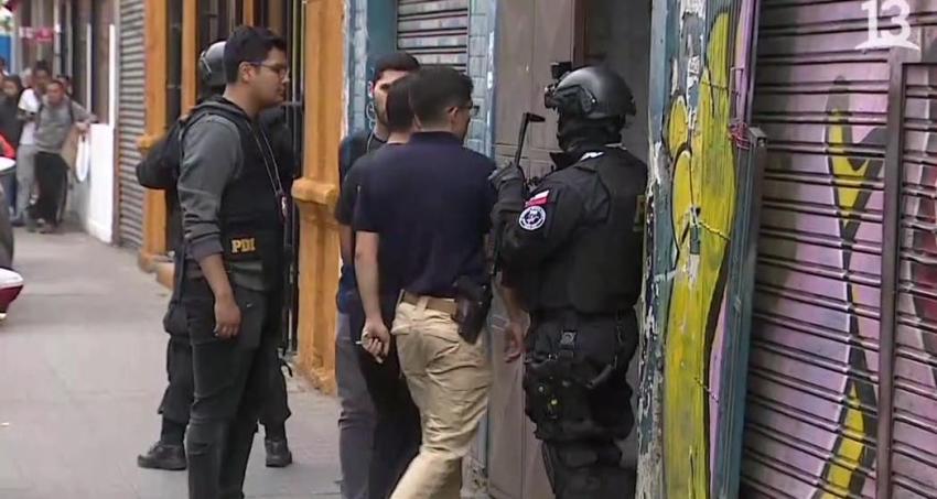 Secuestro en Santiago termina con ocho detenidos tras operativo de la PDI