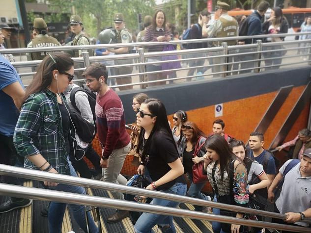 Metro anuncia medidas anti evasión tras disturbios en estaciones