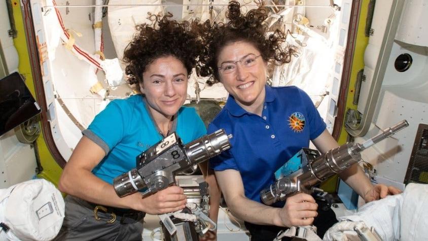 Dos astronautas mujeres en el espacio: la histórica caminata espacial de la NASA