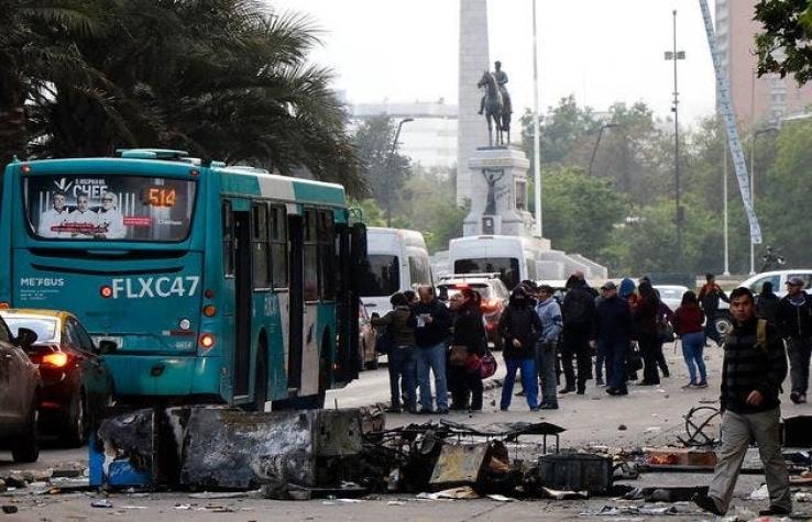 Las cifras que dejó la jornada de protestas masivas en Santiago