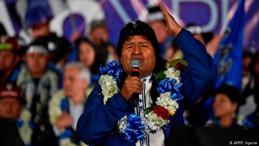 Evo Morales y Carlos Mesa irían a una inédita segunda vuelta en Bolivia