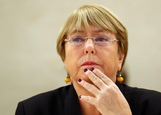 Bachelet pide diálogo en Chile entre el Gobierno y la sociedad civil