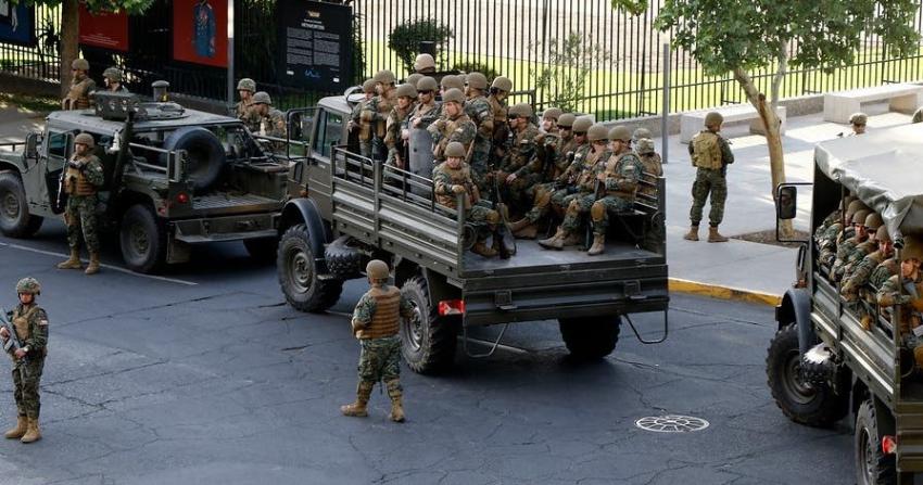 El llamado de Iturriaga por toque de queda: "No se resistan, no provoquen a la Fuerza Militar"