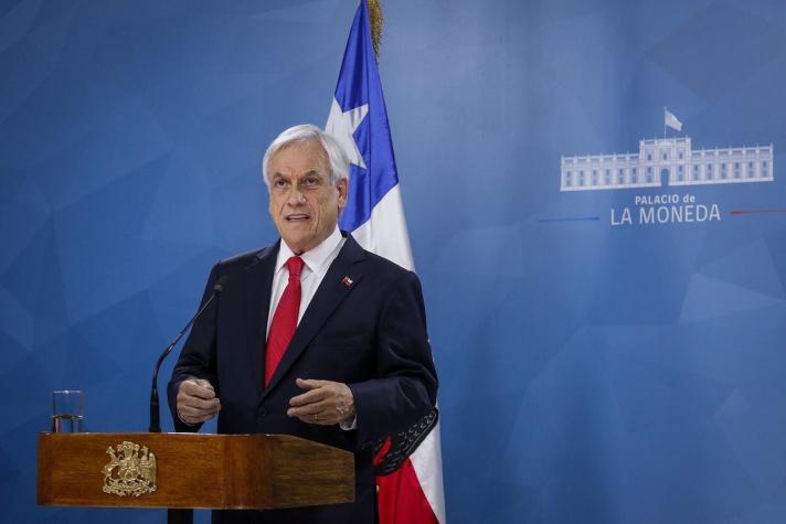 Del alza en pensiones al "ingreso mínimo garantizado": el detalle de medidas anunciadas por Piñera
