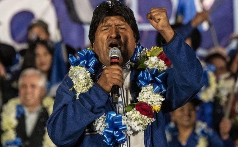 Evo Morales asegura que en Bolivia está en marcha un "golpe de Estado"