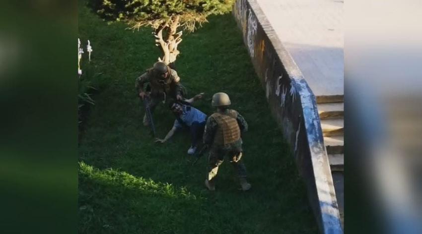 Militar disparó a quemarropa a una persona en Concepción
