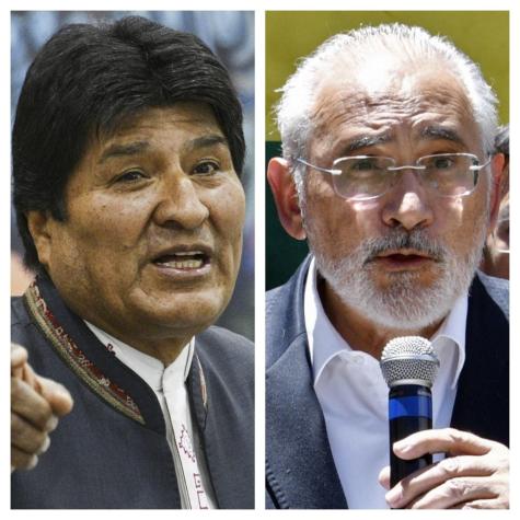 Evo Morales gana elecciones en Bolivia en primera vuelta y el opositor Carlos Mesa denuncia "fraude"