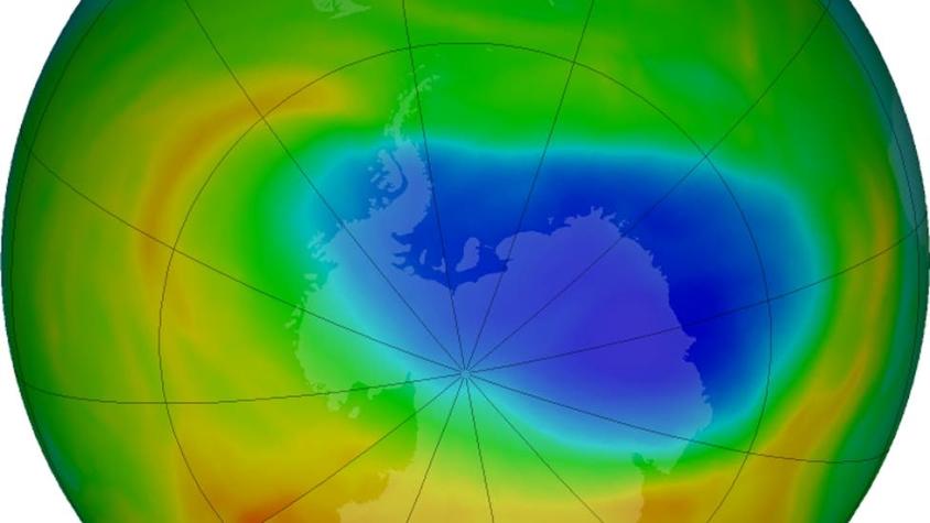 La inusual razón por la que agujero en la capa de ozono registró su menor tamaño