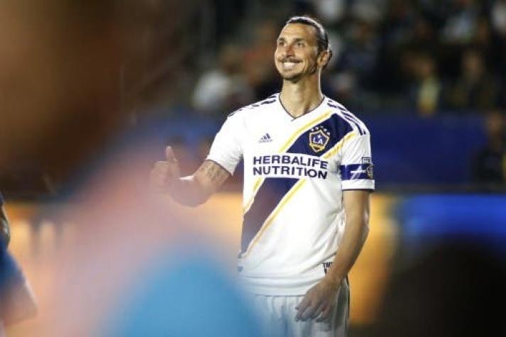 El cuestionable gesto de Zlatan Ibrahimovic a la hinchada de Los Angeles FC