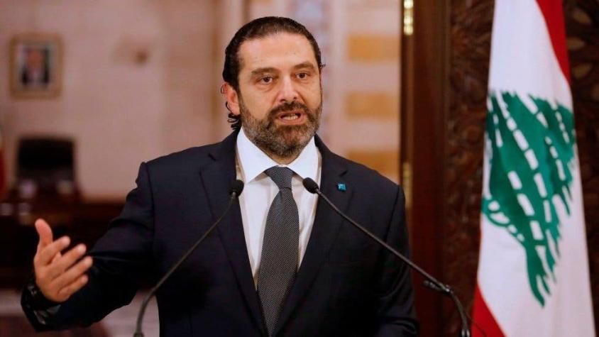 Protestas en Líbano: renuncia el primer ministro Saad al-Hariri