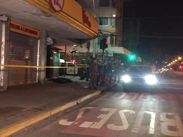 Hombre muere baleado en el centro de Concepción