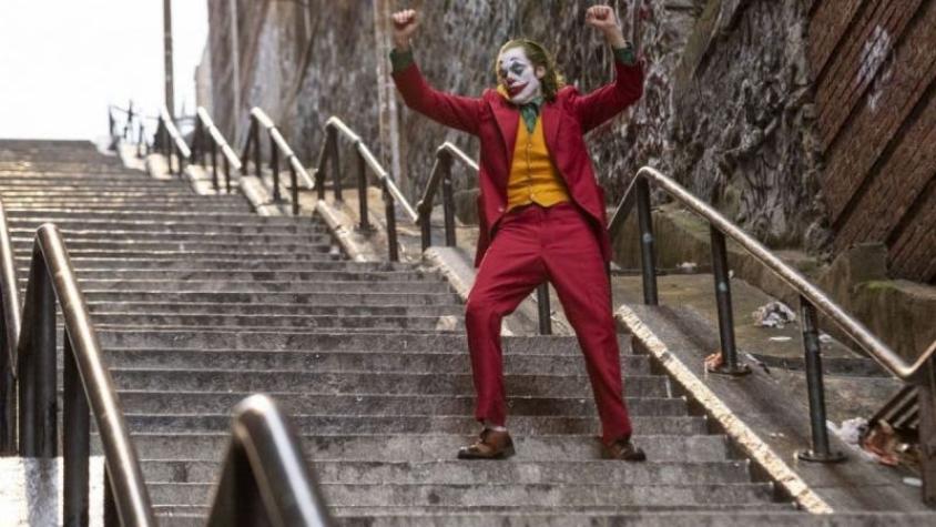 Revelan registro inédito del mítico baile del "Joker" en la escalera