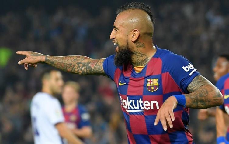 Arturo Vidal será titular en el duelo entre el Barcelona y el Levante