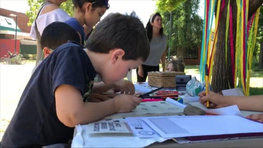 [VIDEO] Actividades infantiles repletan parques de Santiago