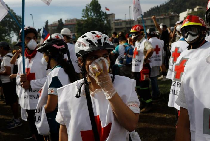 Cruz Roja asegura que heridos en protestas en el país superan los 2500
