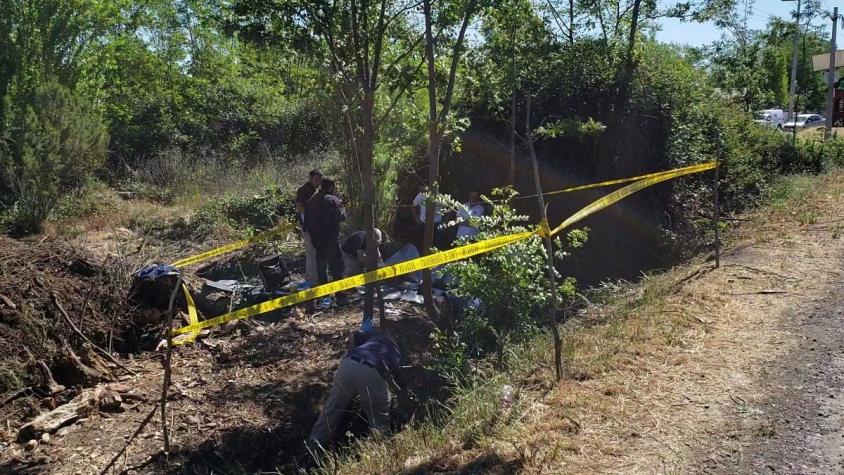 Encuentran restos óseos enterrados en San Vicente de Tagua Tagua