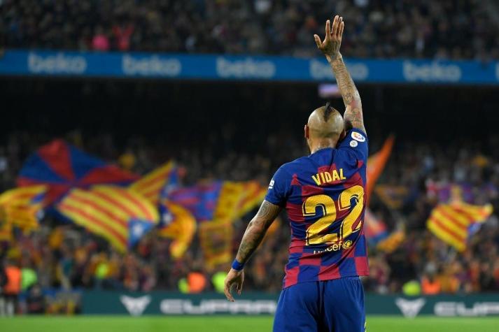 Medio español destaca a Arturo Vidal como el "revulsivo" del FC Barcelona