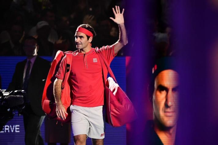 Confirman "al 100%" visita de Roger Federer a Chile