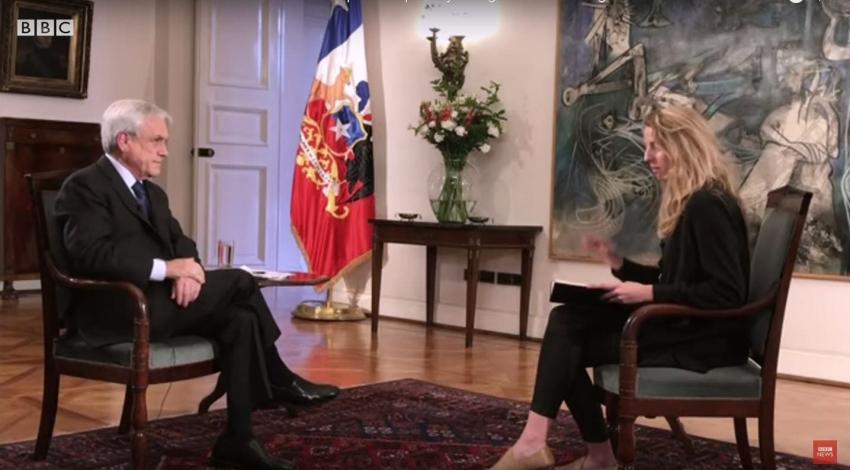[VIDEO] "Voy a llegar al fin de mi gobierno": Revisa la entrevista completa a Piñera en BBC