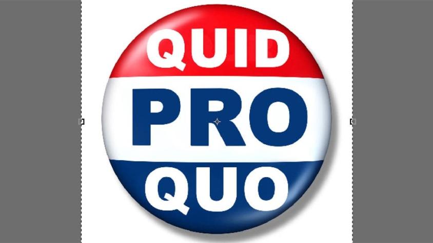 Impeachment a Trump: de dónde viene y qué significa "quid pro quo"