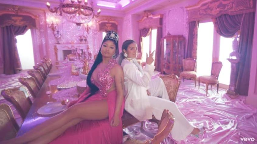 La imitación de Karol G a Rosalía en su nuevo video "Tusa": Canción fue grabada junto a Nicki Minaj