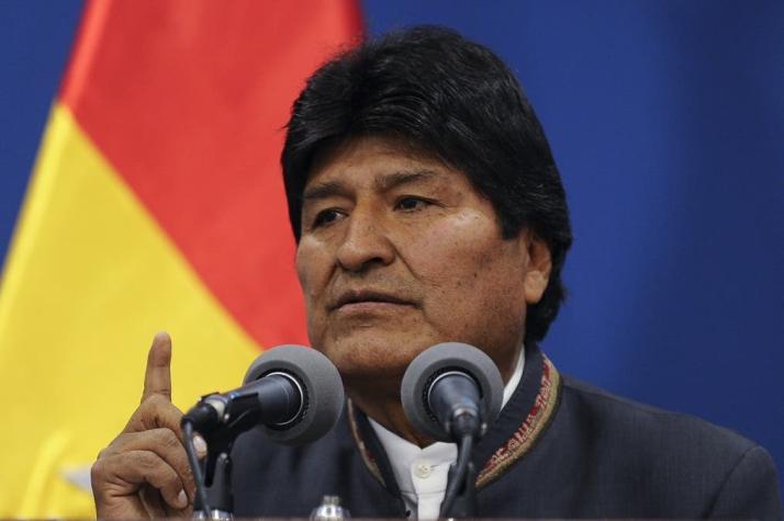 Evo Morales denuncia posible golpe de Estado en Bolivia