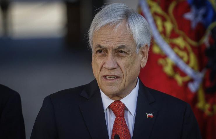 Piñera: "He recibido información que afirma que aquí hubo intervención de Gobiernos extranjeros"