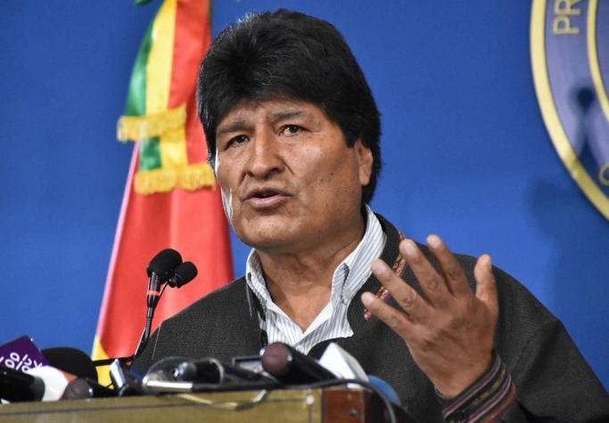 Evo Morales: "Pido bajar la tensión, tenemos la obligación de pacificar a Bolivia"
