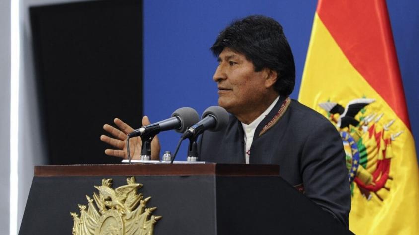 Evo Morales se va a México: "Me duele abandonar el país por razones políticas"
