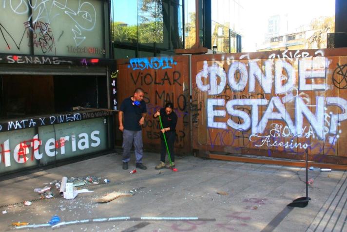 Protestas en Chile: Daños en infraestructura pública se avalúan en más de $19 mil millones