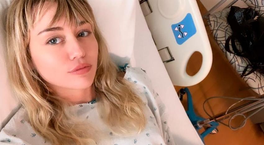 Miley Cyrus fue sometida a delicada operación: No podrá hablar durante varias semanas