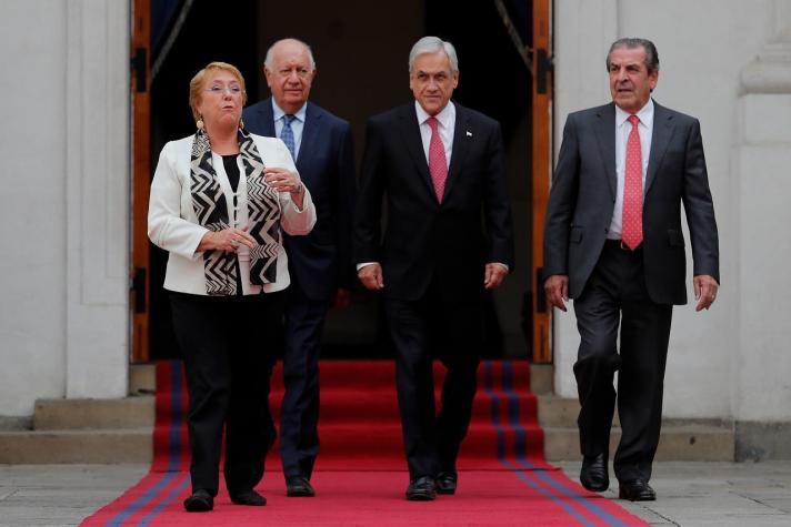 Frei, Lagos y Bachelet: Presidente Piñera se contacta con sus predecesores en medio de la crisis