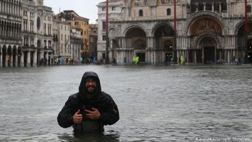Emergencia en Venecia por histórica marea alta