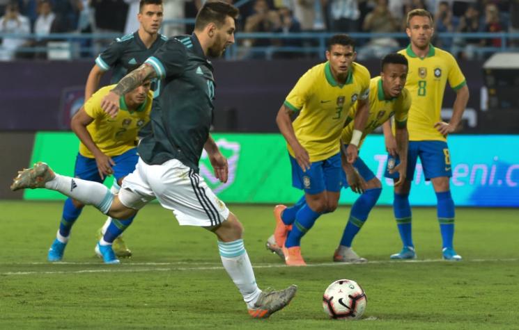 Lionel Messi vuelve a la Selección Argentina para darle la victoria en el amistoso frente a Brasil