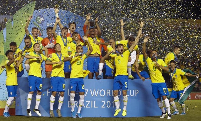 Final de infarto: Brasil remonta ante México y se corona como campeón del Mundial Sub 17