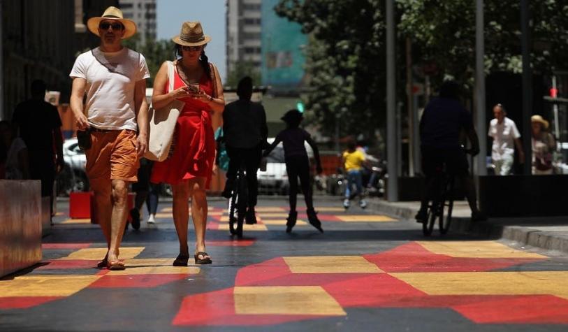 Ola de calor en la zona central: Máxima de 36 °C se registrará este lunes en Santiago