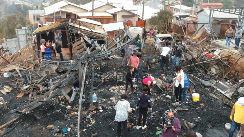 [VIDEO] Rodelillo: El día después de los incendios que afectaron a la región de Valparaíso
