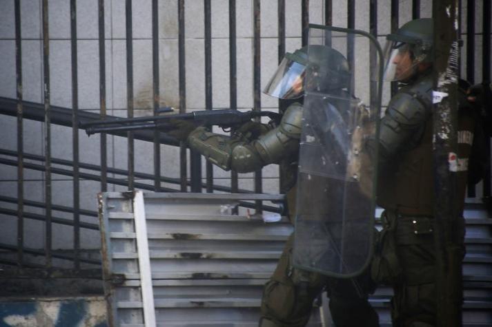 Corte de Santiago rechaza recurso de amparo por uso de escopetas antidisturbios