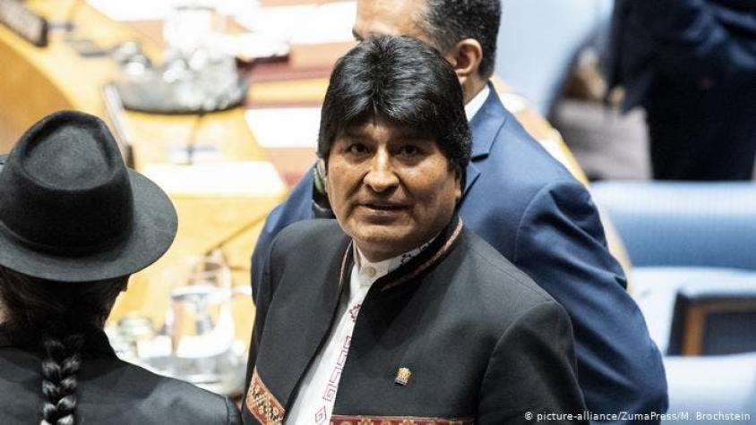 Gobierno de Bolivia divulga supuesto audio de Evo Morales instruyendo bloqueo a ciudades
