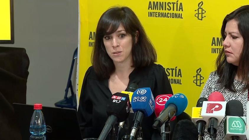 [VIDEO] Gobierno de Chile y Amnistía Internacional se enfrentan por duro informe de la ONG