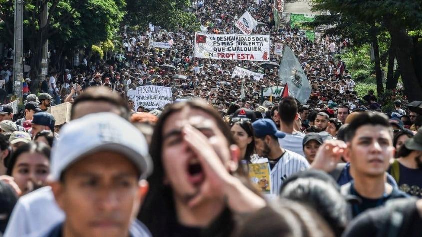 [FOTOS] Paro nacional en Colombia: las imágenes de las multitudinarias protestas