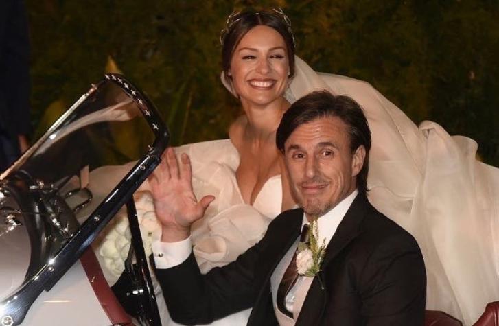 Ídolo del fútbol chileno fue protagonista en el matrimonio de Pampita