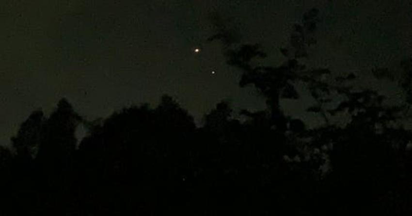 [FOTOS] Así se captó desde Chile la conjunción de Venus y Júpiter