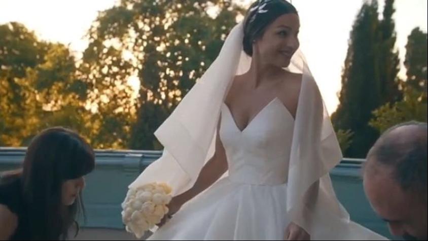 Diseñador del traje de novia de Pampita es acusado de copiar el vestido usado por Lea Michele